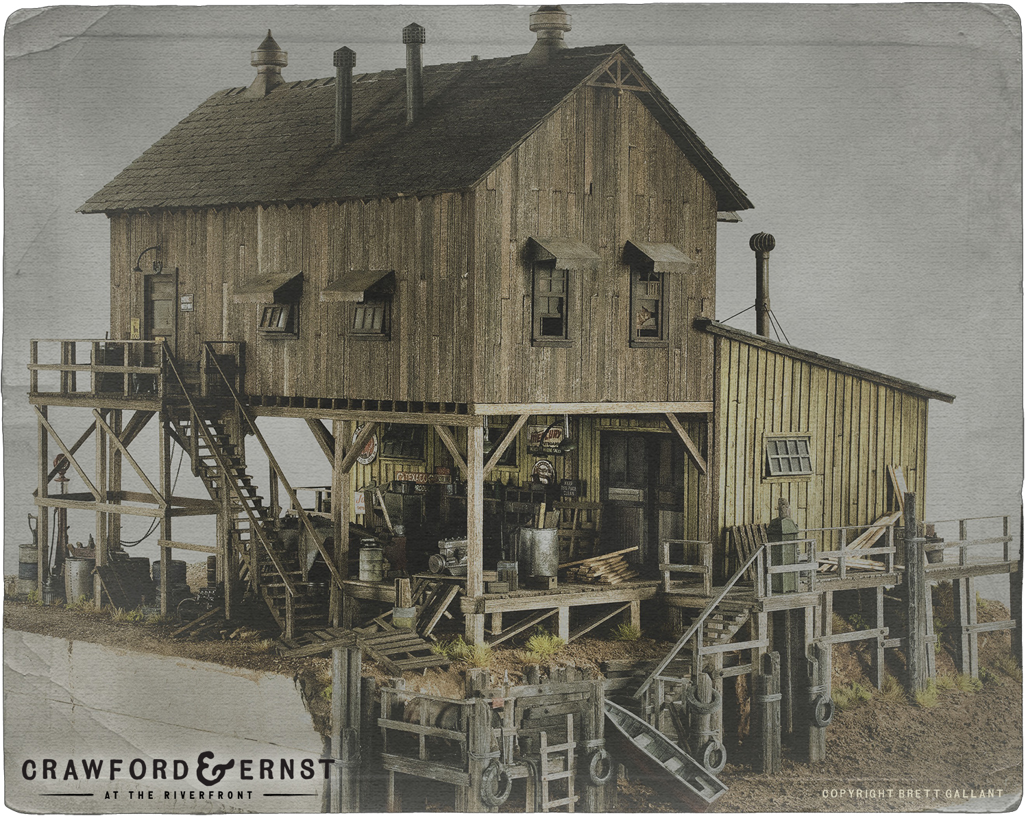 SierraWest Scale Models Crawford and Ernst at the Riverfront